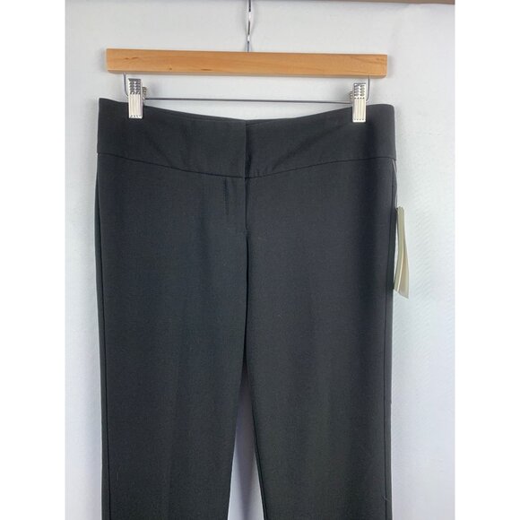 Kenneth Cole New York Womens Black Amanda Pant - Size 2 Short - Picture 3 of 7